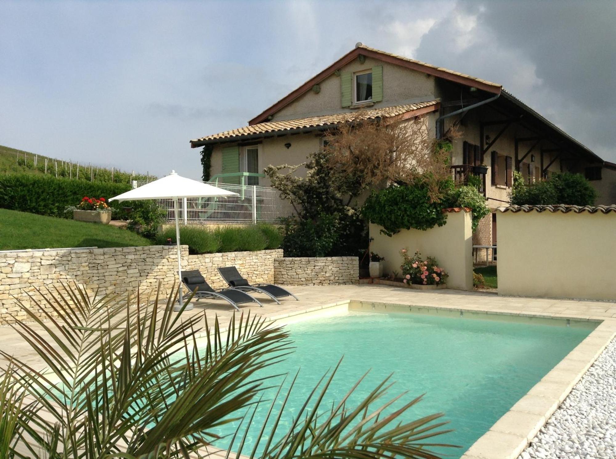 拉克华萨布里住宿加早餐旅馆 Quincié-en-Beaujolais 外观 照片
